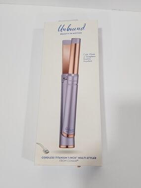 Conair CR400 Unbound Beauty in Motion Cordless Titanium 1" Multi-Styler